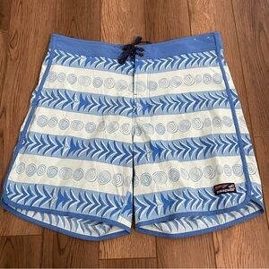 Patagonia Wavefarer Swim Board Shorts‎ Blue